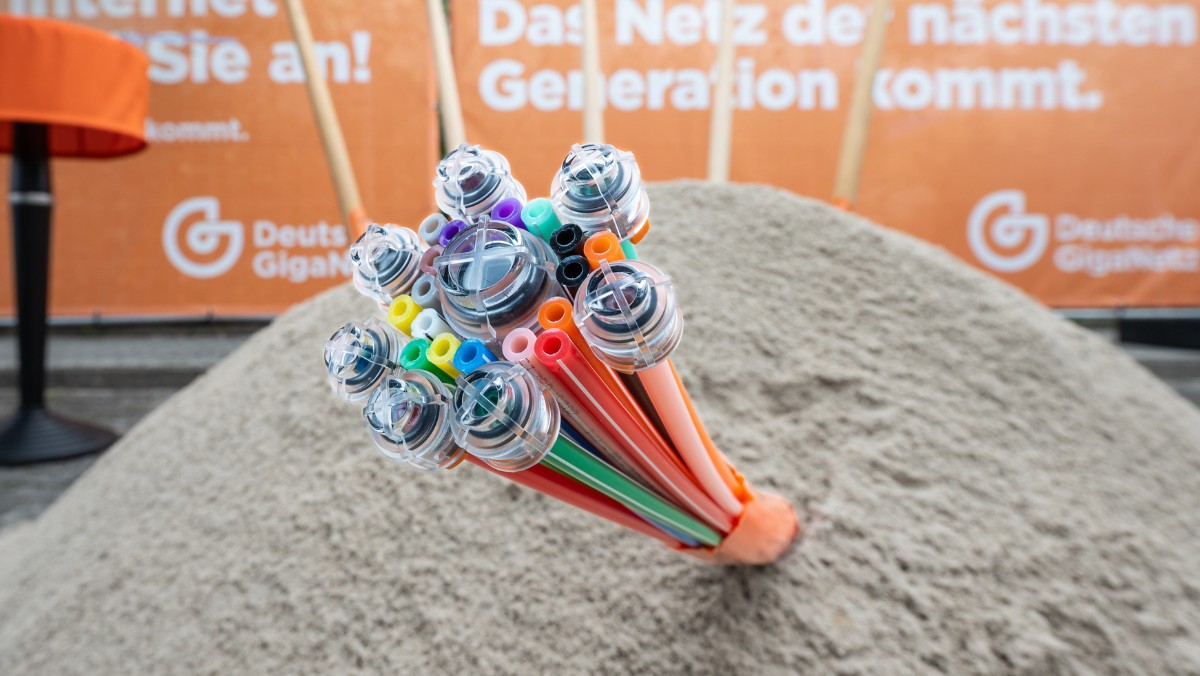 Glasfaserausbau